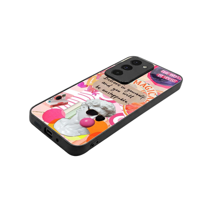 Unstoppable stylish phone case for redmi 15 5g | glossy glass and slim fit