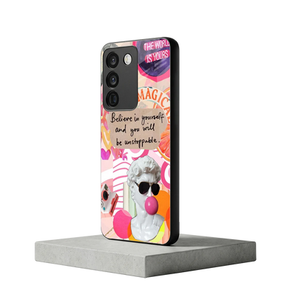 Unstoppable vivo y200 5g mobile cover | shockproof glass phone case
