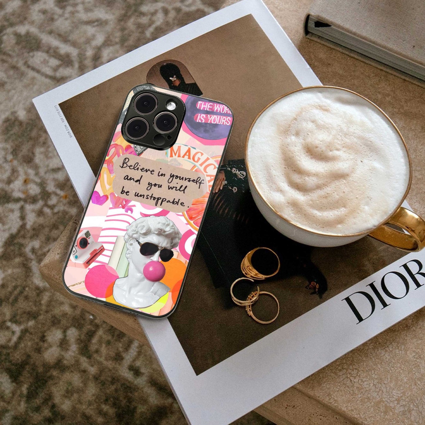 Unstoppable Phone Case for Iphone 16 | Glass Case