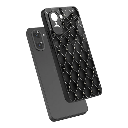 Urban Grid sleek oneplus nord ce5 5g cover with tempered glass back and TPU edges