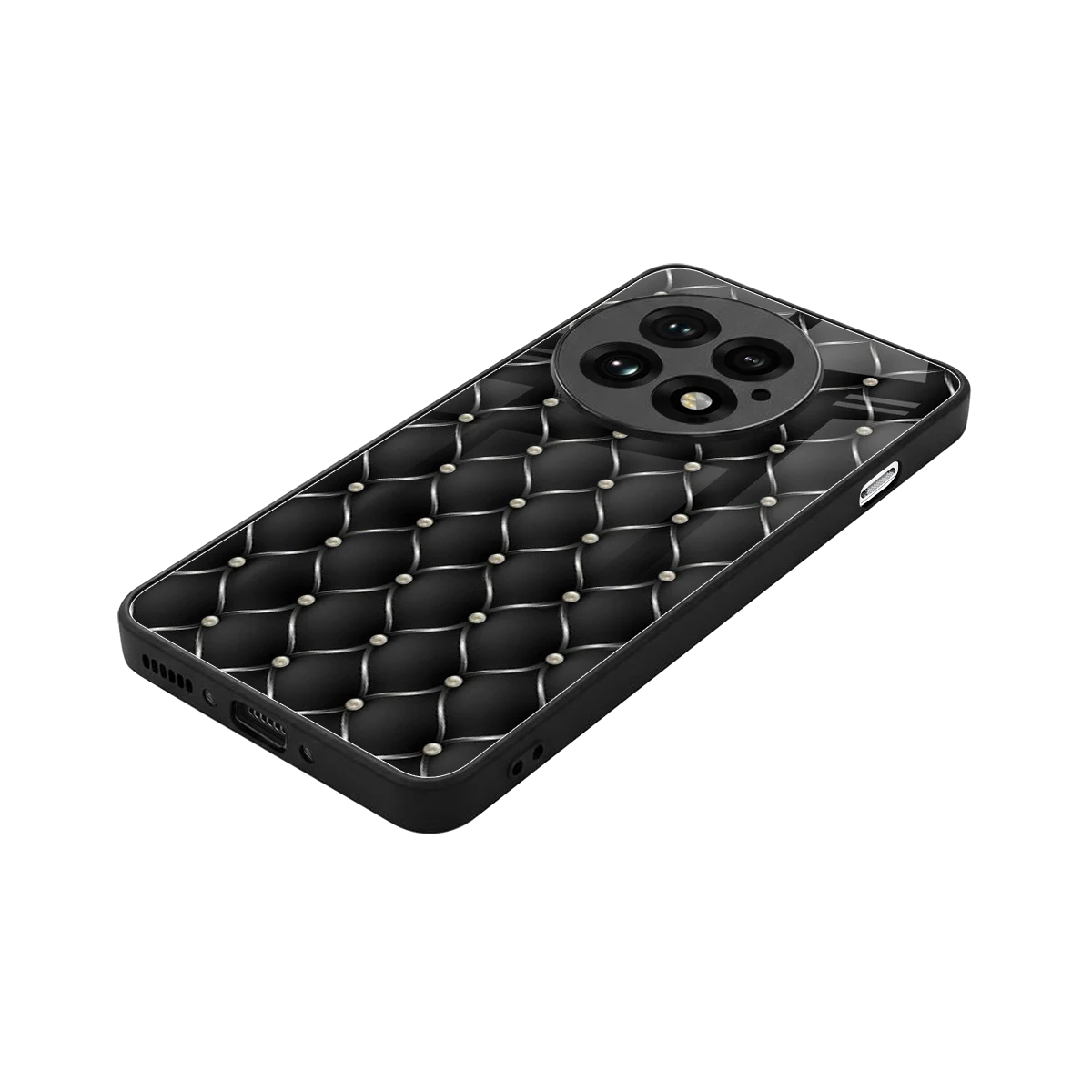 Urban Grid stylish phone case for oneplus 13 | glossy glass and slim fit