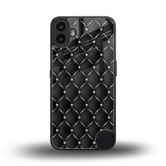 Urban Grid back phone cover | glass case for cmf nothing phone 1