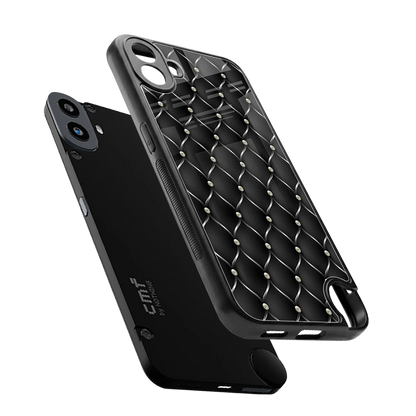 Urban Grid sleek cmf nothing phone 1 cover with tempered glass back and TPU edges