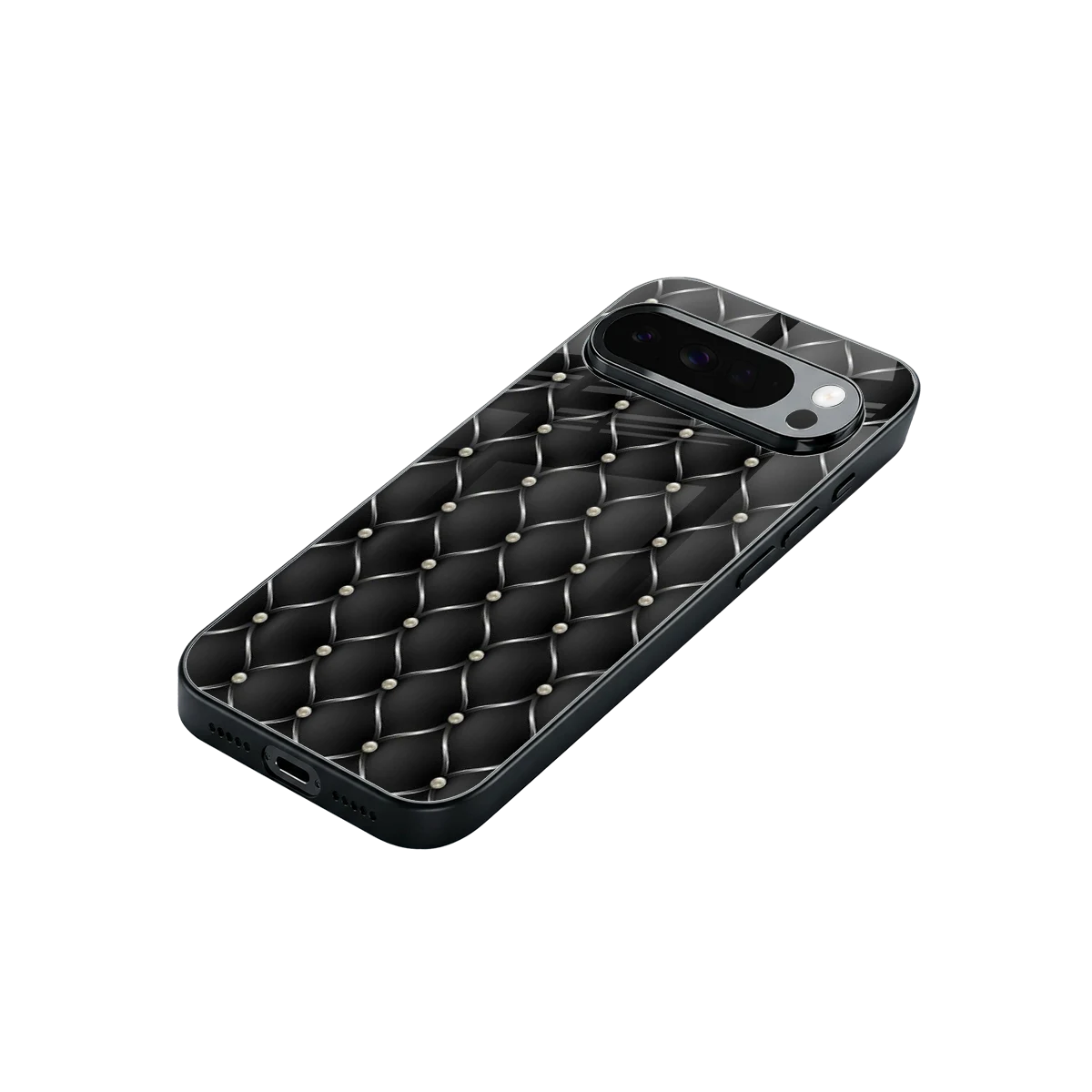 Urban Grid stylish phone case for google pixel 10 pro xl | glossy glass and slim fit