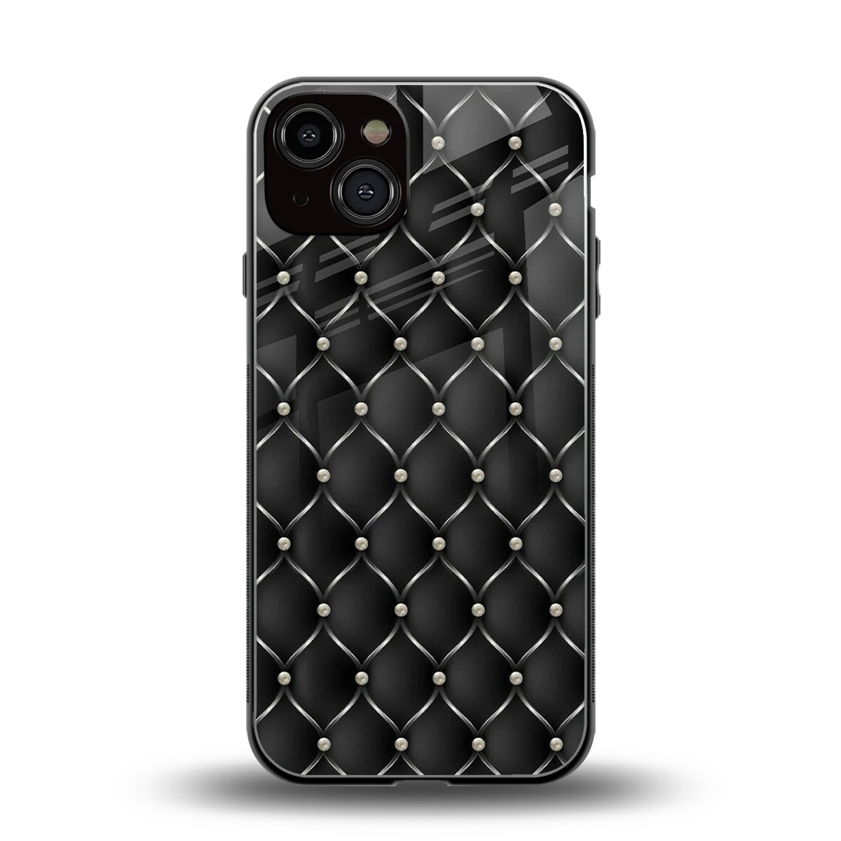 Urban Grid back phone cover | glass case for iphone 13
