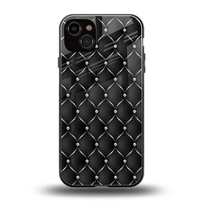 Urban Grid back phone cover | glass case for iphone 14 plus
