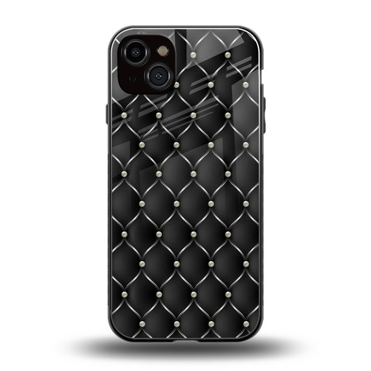 Urban Grid back phone cover | glass case for iphone 14 plus