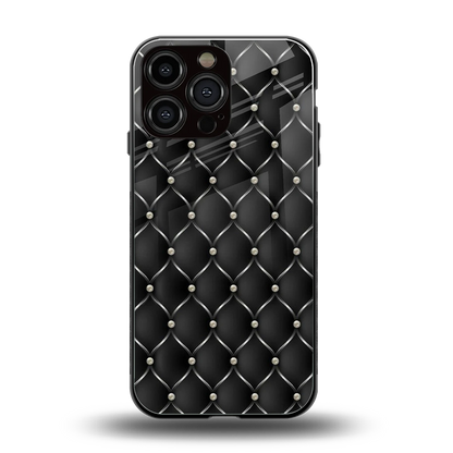 Urban Grid back phone cover | glass case for iphone 15 pro max