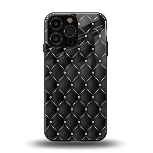 Urban Grid back phone cover | glass case for iphone 15 pro max