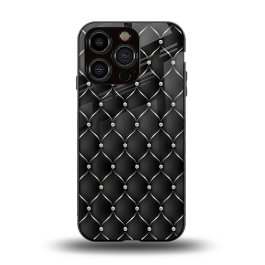 Urban Grid back phone cover | glass case for iphone 15 pro