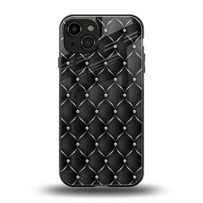 Urban Grid back phone cover | glass case for iphone 15
