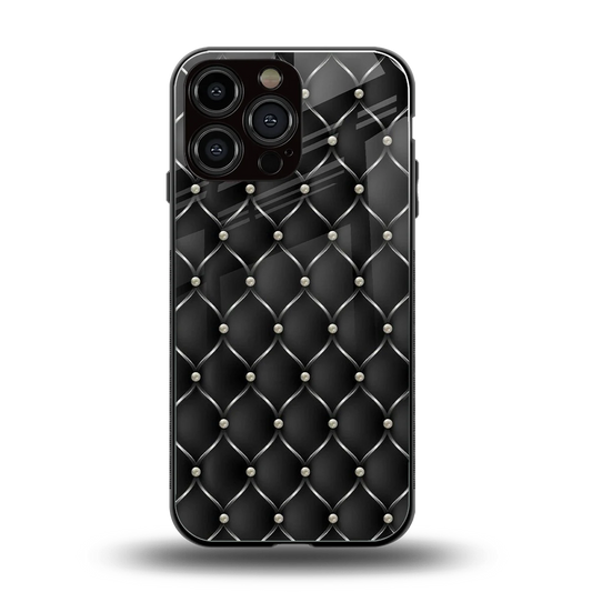 Urban Grid back phone cover | glass case for iphone 16 pro max