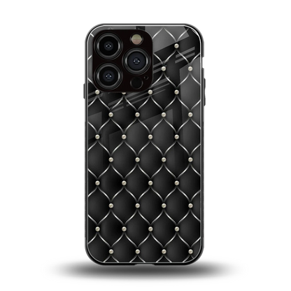 Urban Grid back phone cover | glass case for iphone 16 pro