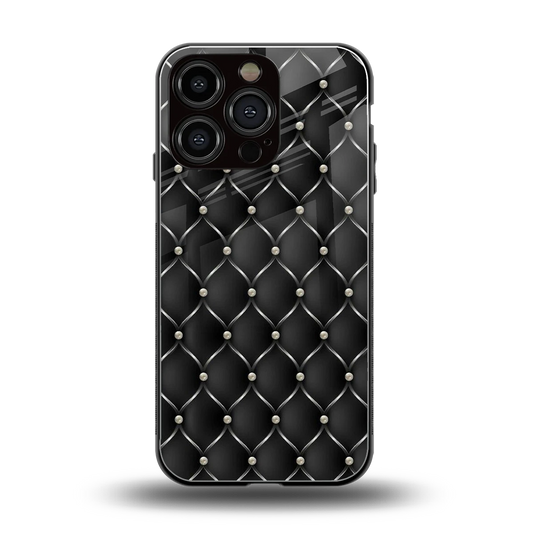 Urban Grid back phone cover | glass case for iphone 16 pro
