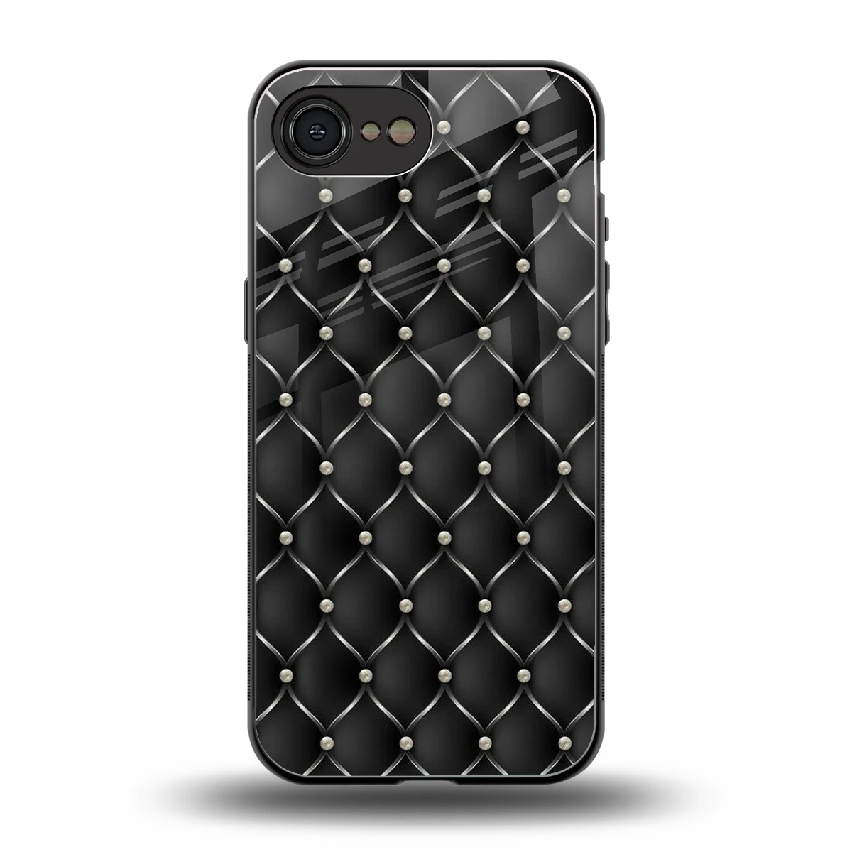 Urban Grid back phone cover | glass case for iphone 17e