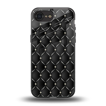 Urban Grid back phone cover | glass case for iphone 17e