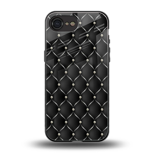 Urban Grid back phone cover | glass case for iphone 17e