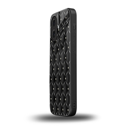 Urban Grid iphone 17 mobile cover | shockproof glass phone case