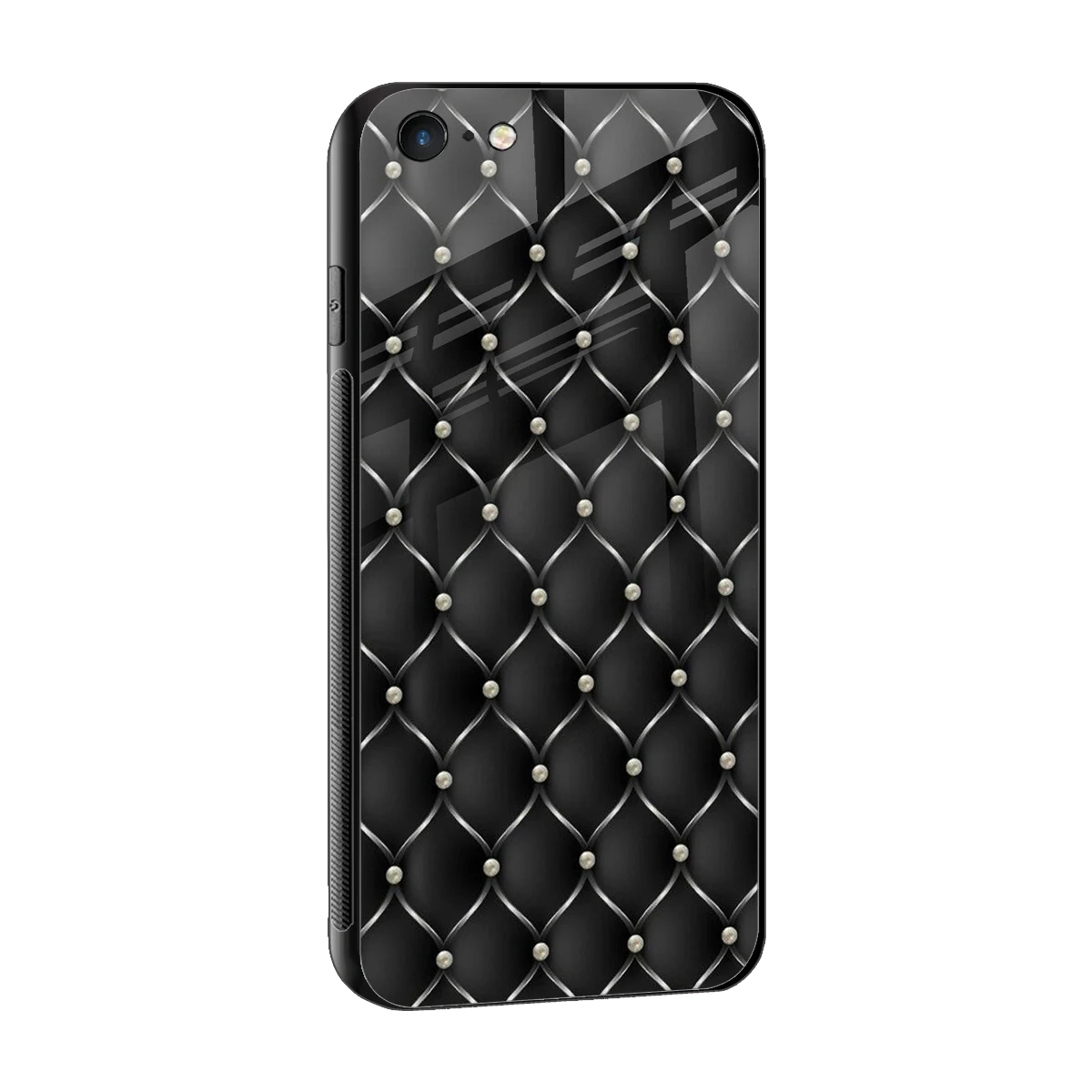 Urban Grid sleek iphone 6 cover with tempered glass back and TPU edges
