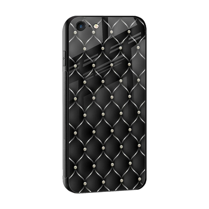 Urban Grid sleek iphone 6s cover with tempered glass back and TPU edges