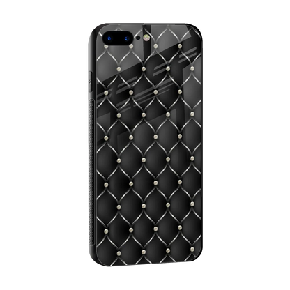 Urban Grid sleek iphone 7 plus cover with tempered glass back and TPU edges