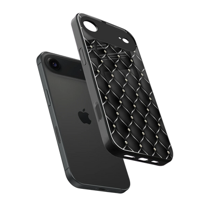 Urban Grid sleek iphone air cover with tempered glass back and TPU edges