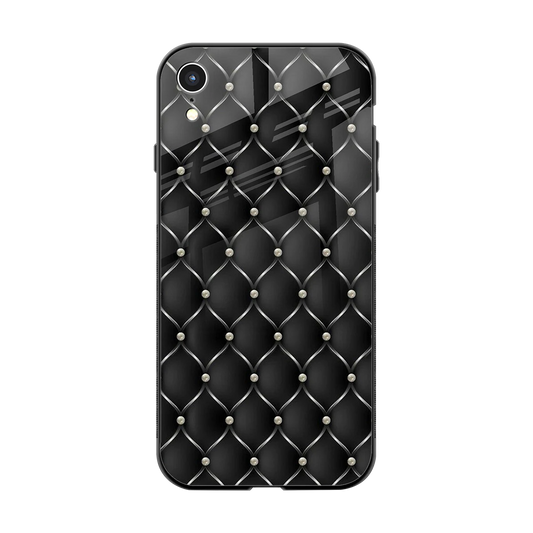 Urban Grid back phone cover | glass case for iphone xr