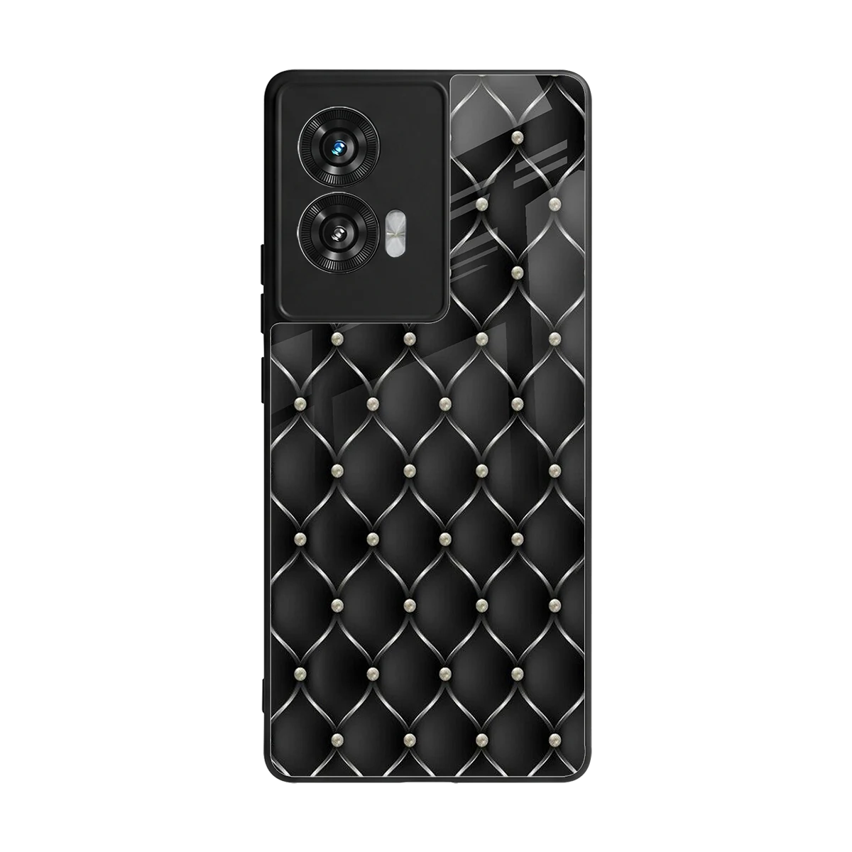 Urban Grid back phone cover | glass case for motorola edge 50 fusion