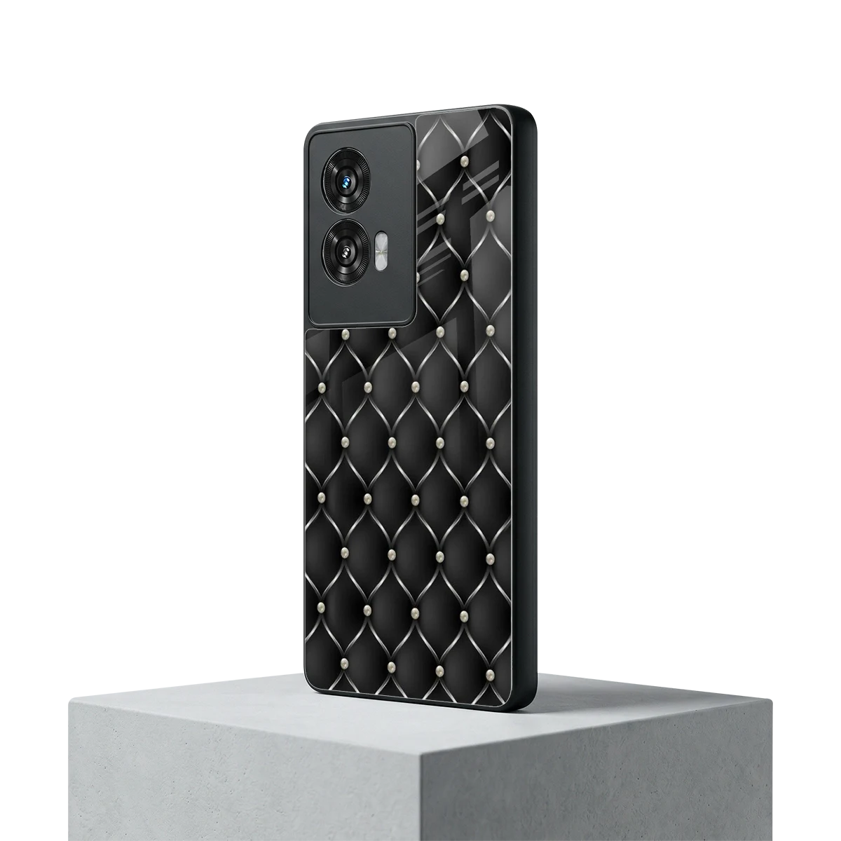 Urban Grid motorola edge 50 fusion mobile cover | shockproof glass phone case