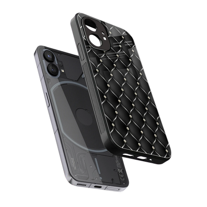 Urban Grid sleek nothing phone 1 cover with tempered glass back and TPU edges