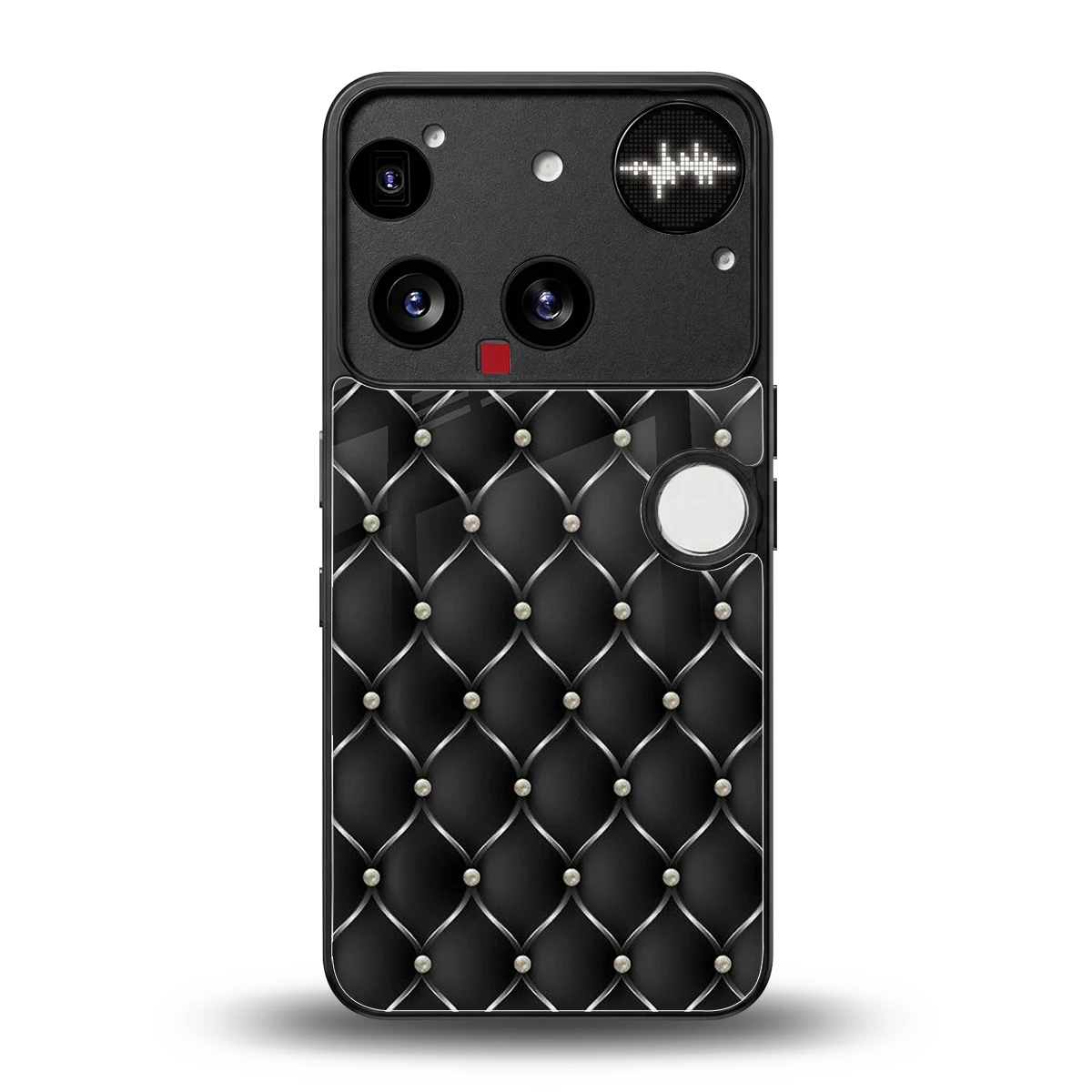 Urban Grid back phone cover | glass case for nothing phone 3