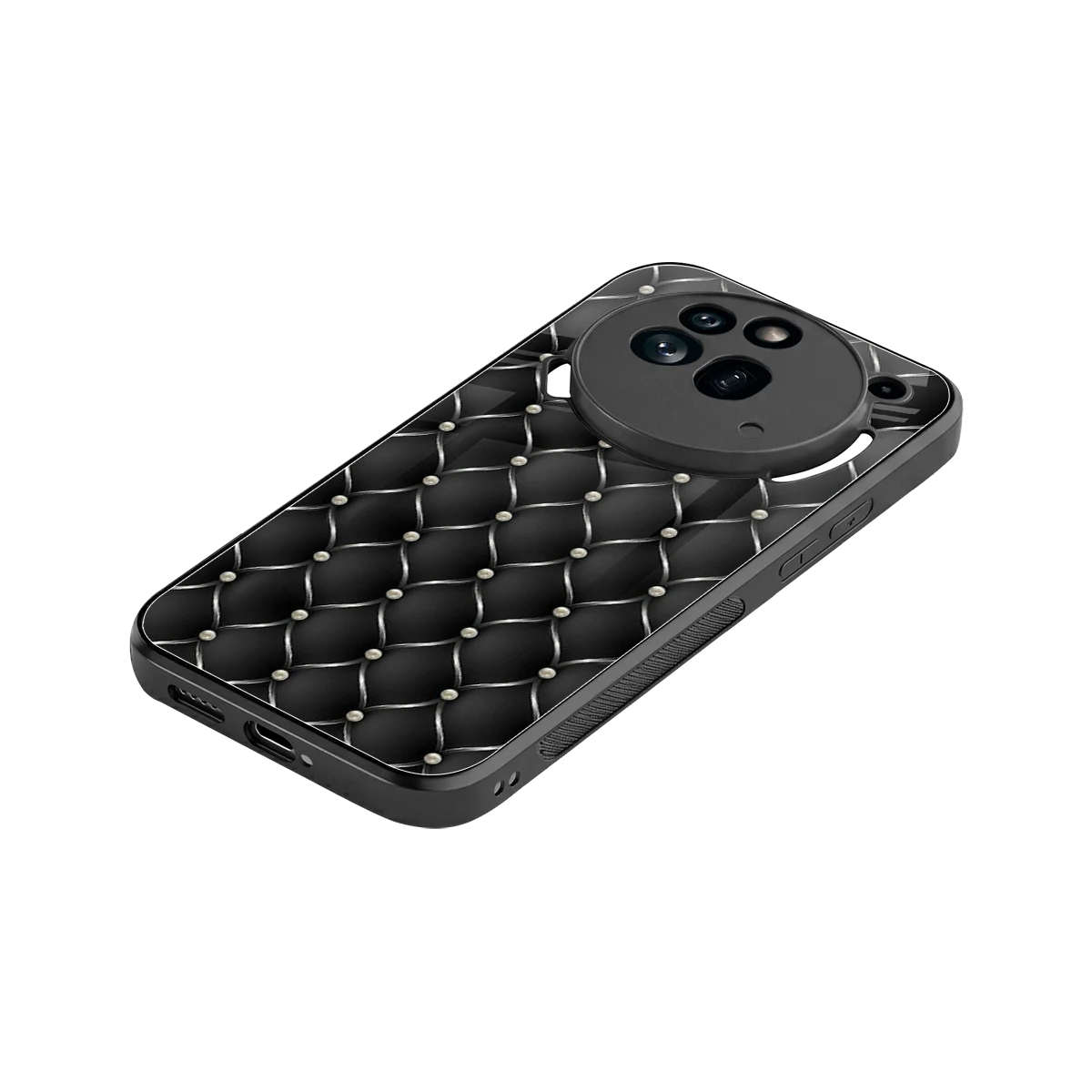 Urban Grid stylish phone case for nothing phone 3a pro | glossy glass and slim fit