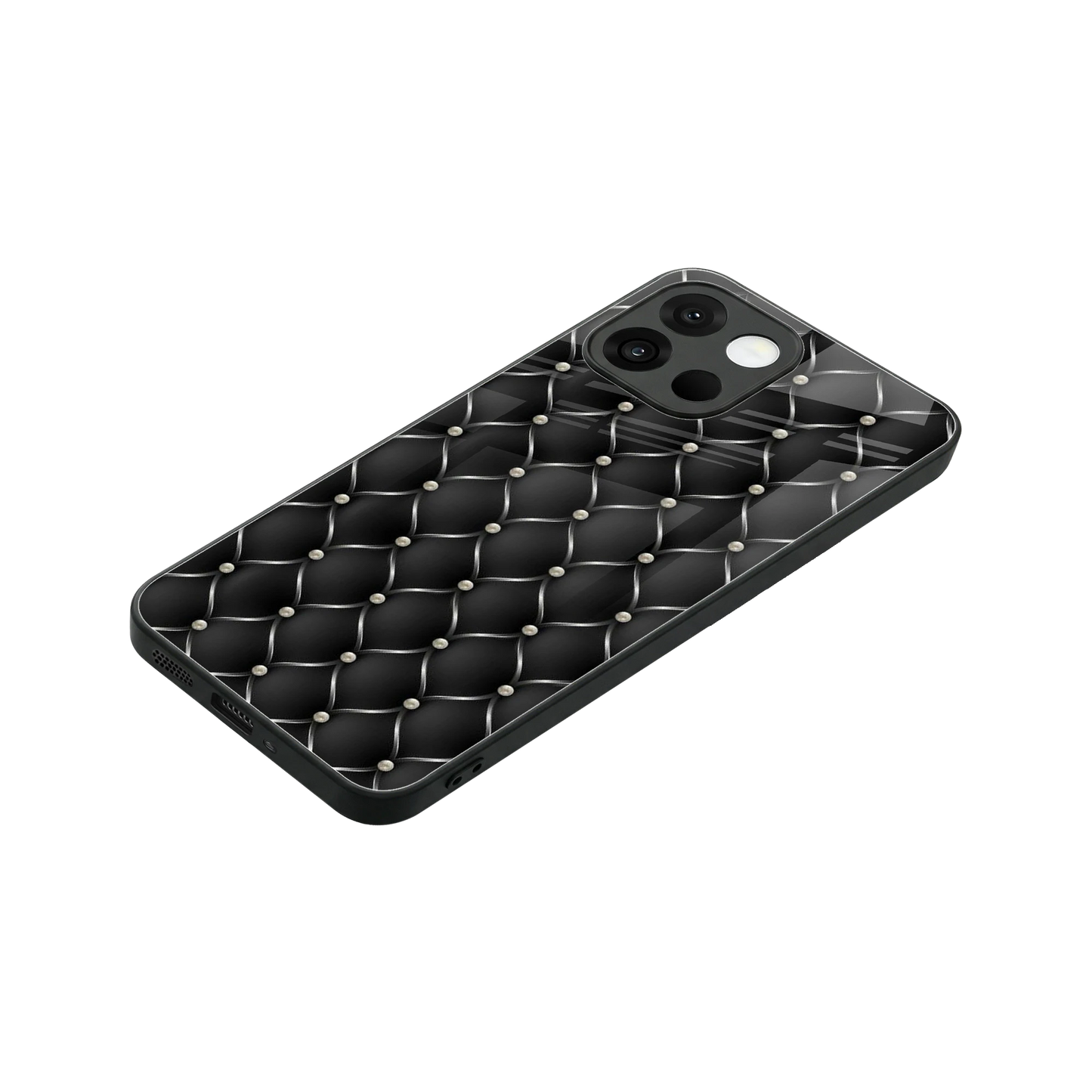 Urban Grid stylish phone case for oneplus 13s | glossy glass and slim fit