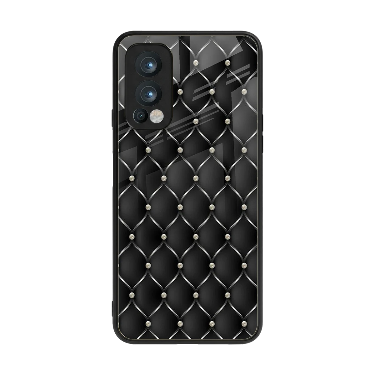 Urban Grid back phone cover | glass case for oneplus nord 2