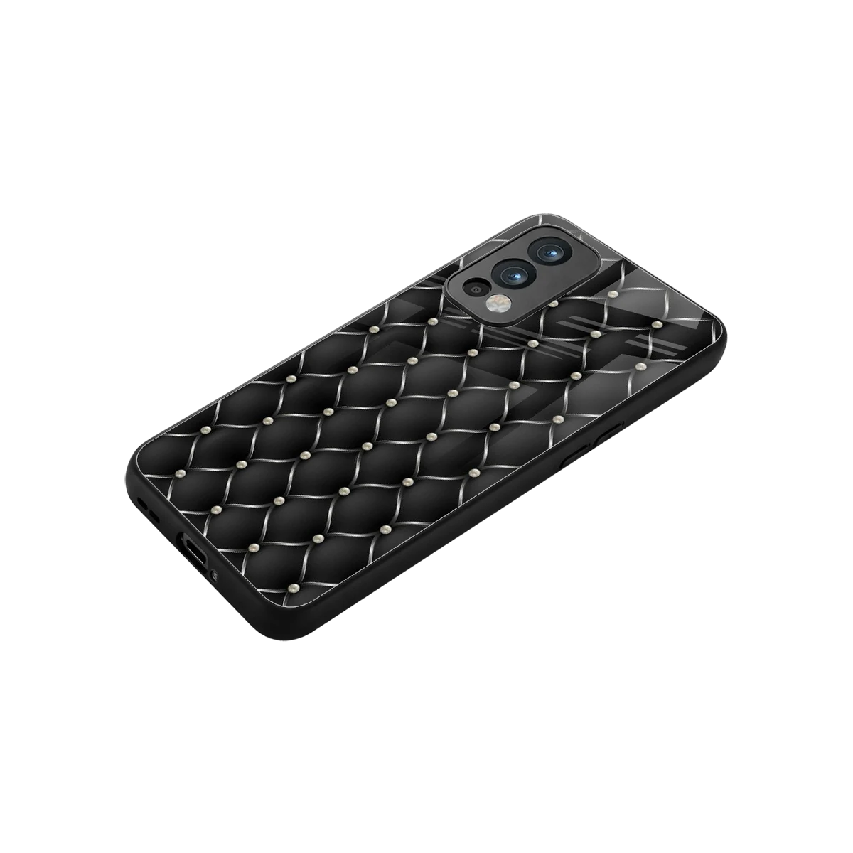Urban Grid stylish phone case for oneplus nord 2 | glossy glass and slim fit