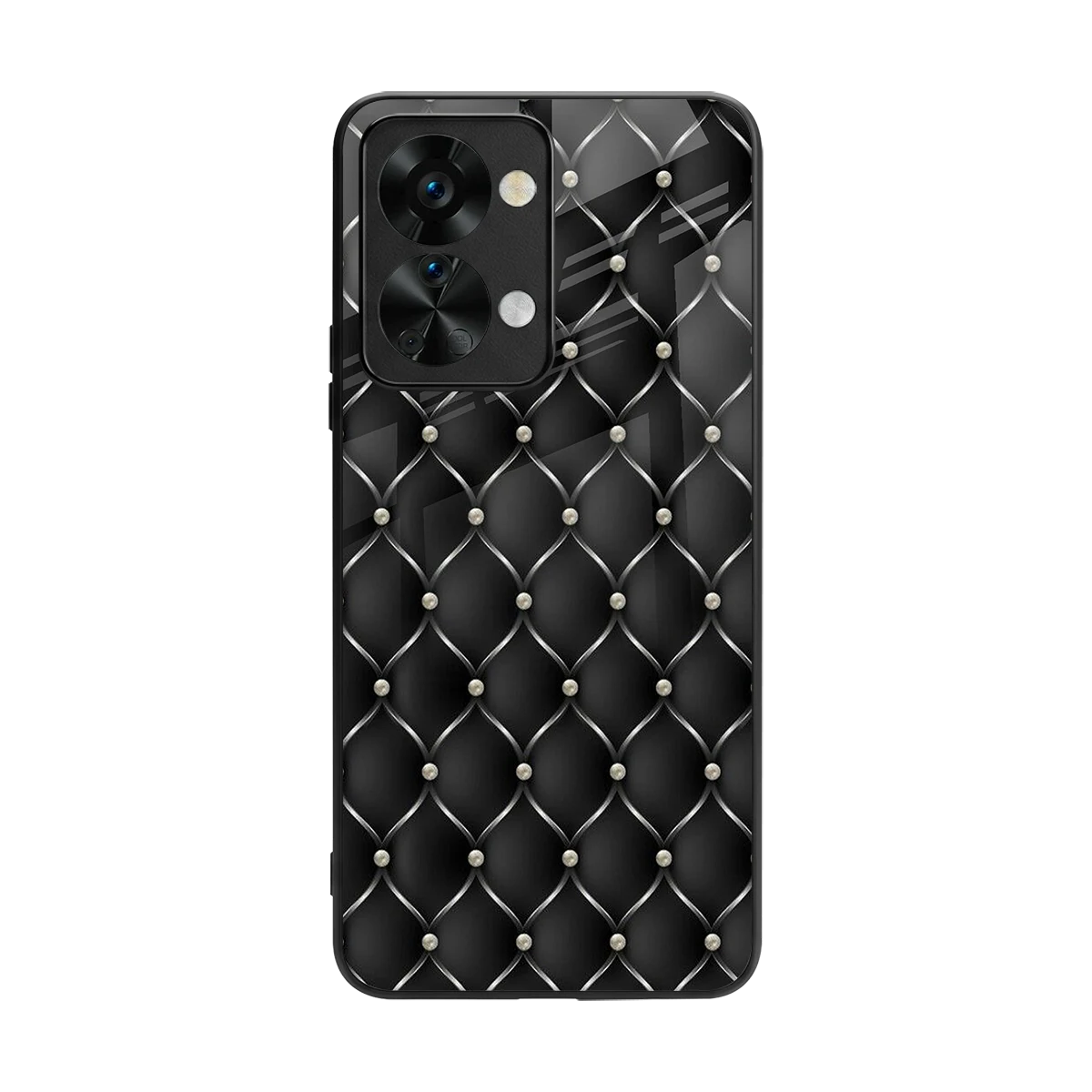 Urban Grid back phone cover | glass case for oneplus nord 2t