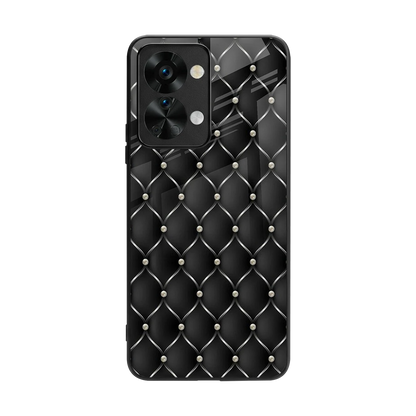 Urban Grid back phone cover | glass case for oneplus nord 2t