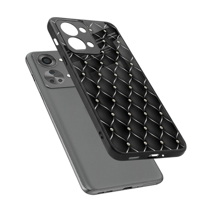 Urban Grid sleek oneplus nord 2t cover with tempered glass back and TPU edges