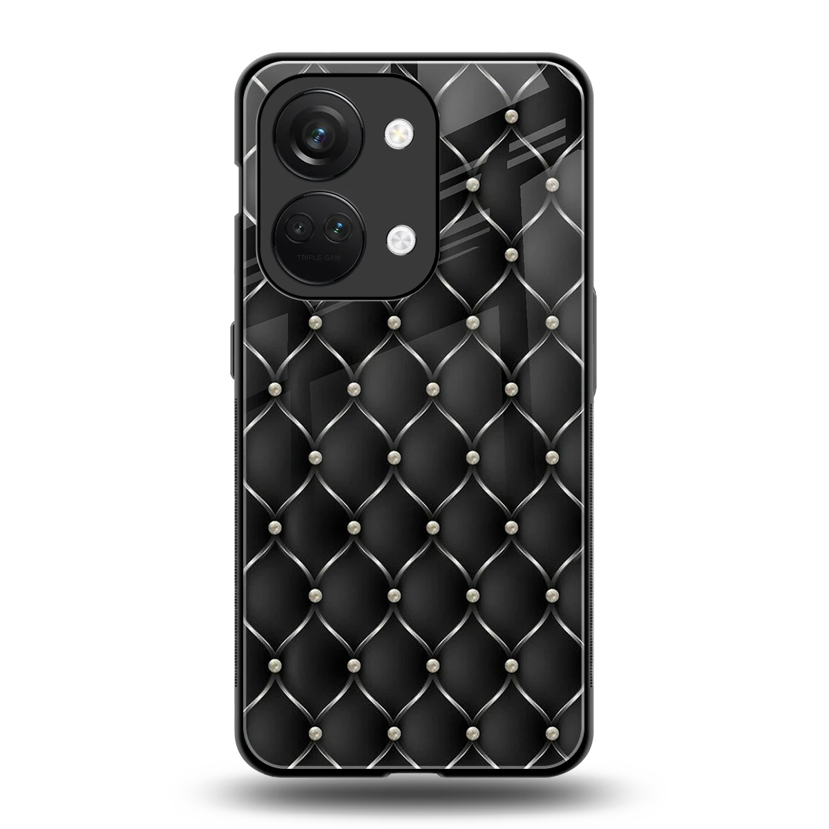 Urban Grid back phone cover | glass case for oneplus nord 3