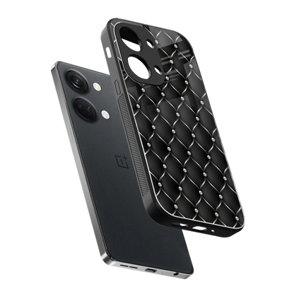 Urban Grid sleek oneplus nord 3 cover with tempered glass back and TPU edges