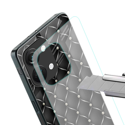 Urban Grid stylish phone case for oneplus nord 3 | glossy glass and slim fit