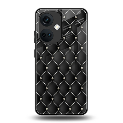 Urban Grid back phone cover | glass case for oneplus nord ce 3