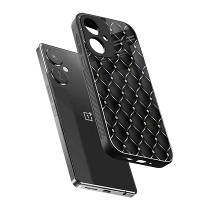 Urban Grid sleek oneplus nord ce 3 cover with tempered glass back and TPU edges