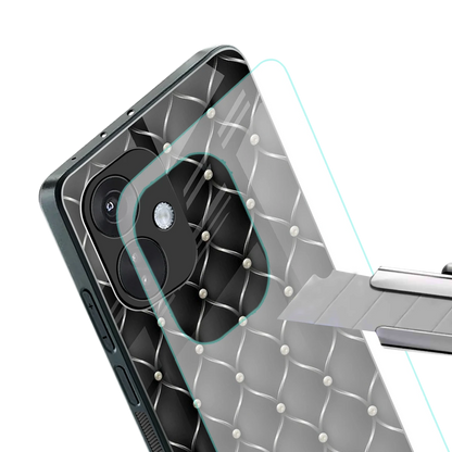 Urban Grid stylish phone case for oneplus nord ce 3 | glossy glass and slim fit