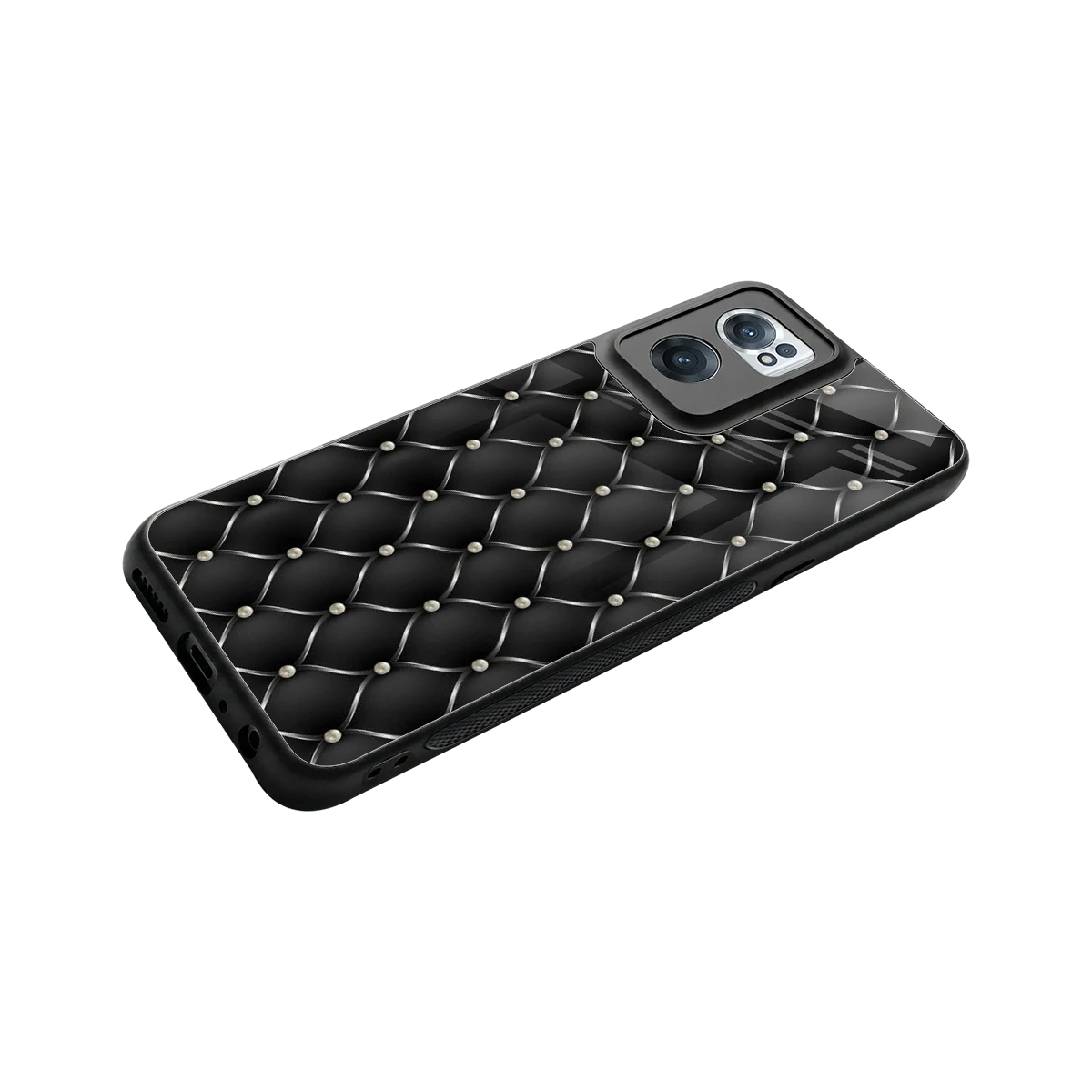 Urban Grid stylish phone case for oneplus nord ce 2 | glossy glass and slim fit