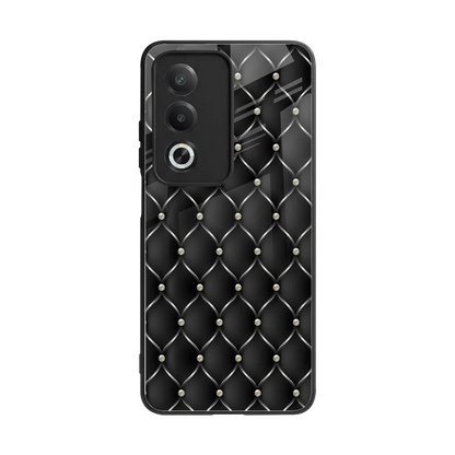 Urban Grid back phone cover | glass case for oppo a3 pro