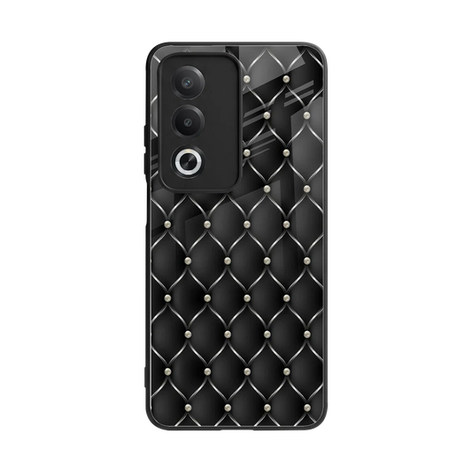 Urban Grid back phone cover | glass case for oppo a3 pro