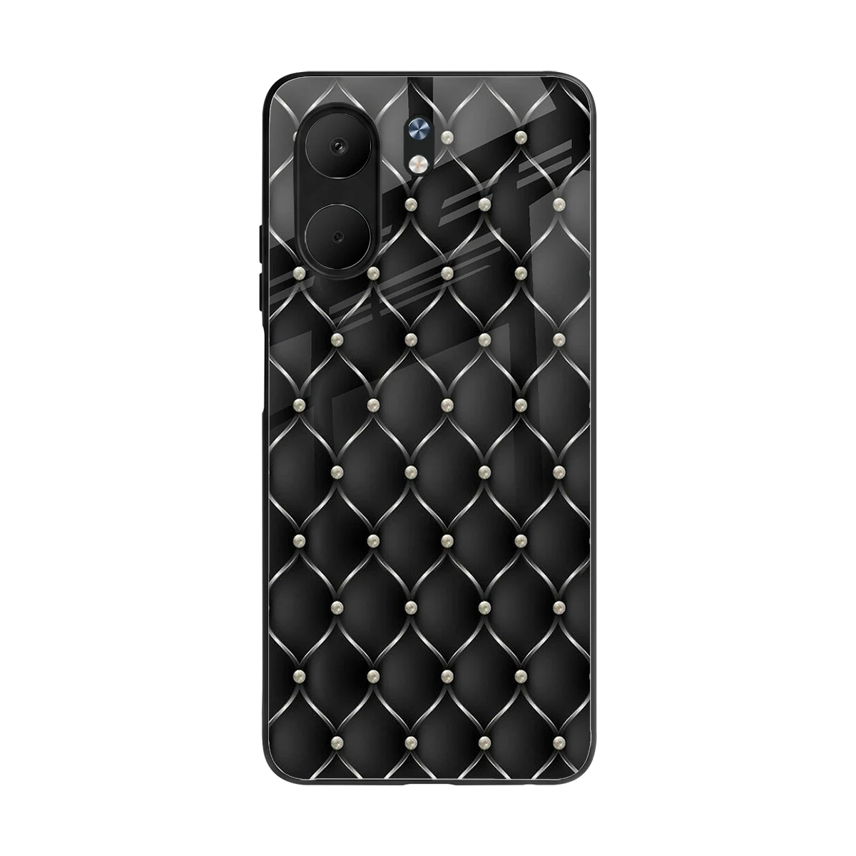 Urban Grid back phone cover | glass case for oppo a5x 5g