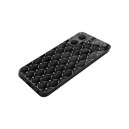 Urban Grid stylish phone case for oppo a5x 5g | glossy glass and slim fit