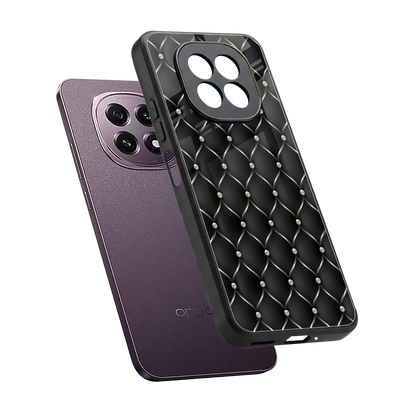Urban Grid sleek oppo f29 5g cover with tempered glass back and TPU edges